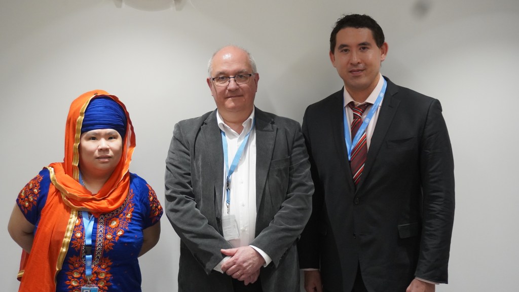 Okinawans meet with UN officials, discuss minority rights & military base&nbsp;issues